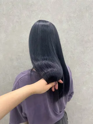 ロング 山田 ひよりのヘアスタイル