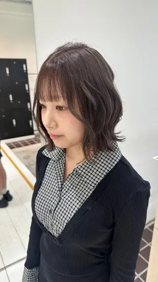 セミロング カラー ブリーチ/ハイトーン 🧚🏻HARUKAのヘアスタイル