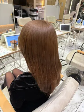 ロング yurika🎀 透明感カラー🫧のヘアスタイル