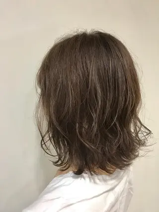 ショート カラー いけだ ひかり ハイライトくびれヘアのヘアスタイル