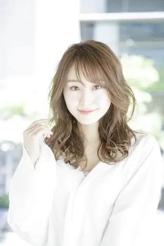 セミロング カラー 似合わせカット 銀座/アライ カズヤのヘアスタイル