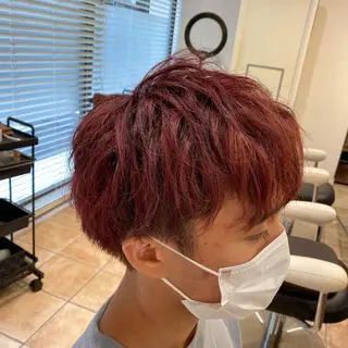 ショート カラー メンズ 縮毛矯正職人/艶髪 ✨️村上 渉のヘアスタイル
