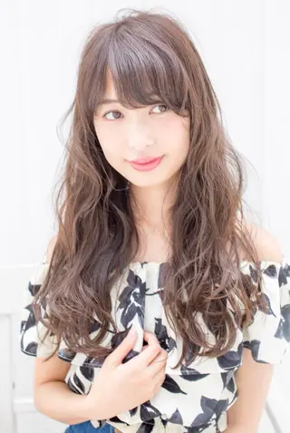 カラー 軽部 健司のヘアスタイル