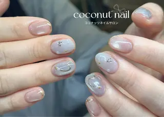 ネイル 神田 ココナッツのネイルデザイン