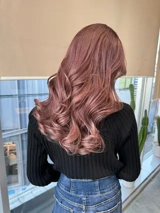ロング カラー 💜ハイトーン💛 マジカルかいちゃんのヘアスタイル