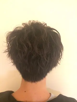 カラー パーマ ヘアアレンジ メンズ メンズパーマの巨匠 鈴木純のヘアスタイル