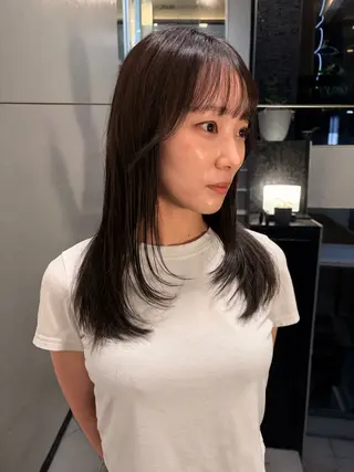 ミディアム 渡辺奎斗/ ボブ レイヤーカットのヘアスタイル
