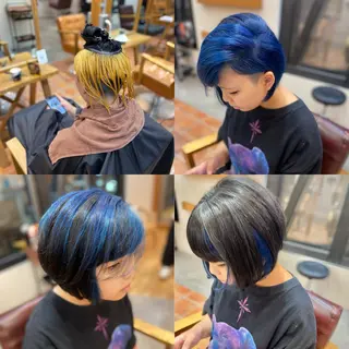 ショート カラー 木村丈晴✂️ご来店 お待ちしてます😊のヘアスタイル