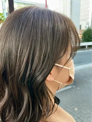 ミディアム カラー 🦋NAKAMURA 🦋のヘアスタイル