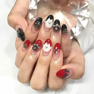 ネイル 渋谷／チップ長さ出し 👑アプレgel-xのネイルデザイン