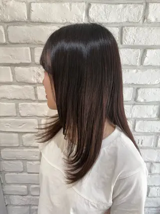 り このヘアスタイル