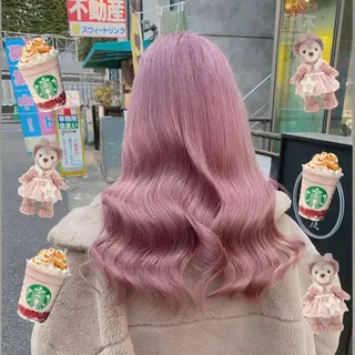 ロング カラー ヘアアレンジ メンズ ハイトーン特化💍 NØRN💍韓国のヘアスタイル