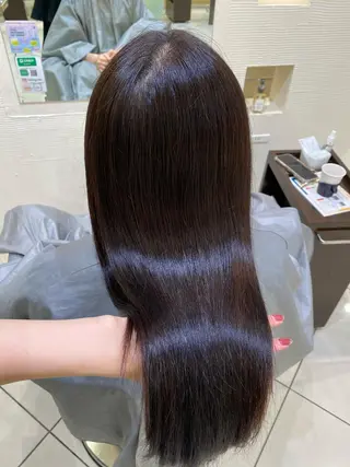 ロング カラー 銀座メンズ専門🖤 叶奈々のヘアスタイル