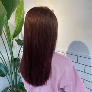 セミロング カラー 松井 悠希のヘアスタイル
