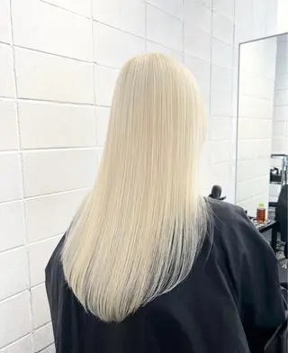 ロング カラー ブリーチ ハイトーン 特化🌈フジタハルキのヘアスタイル