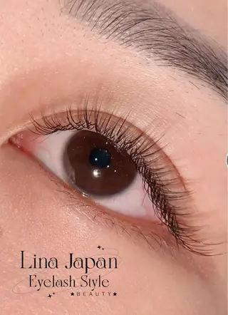 マツエク・マツパ Linanail Nambaのマツエク・マツパデザイン