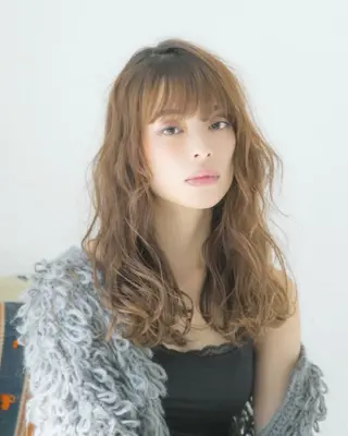 セミロング 🌟モテ髪ショート 🌟店長 津賀涼のヘアスタイル