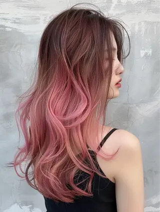 セミロング カラー パーマ ヘアアレンジ メンズ キッズ EnBlesS西宮 マンツーマン神道有基のヘアスタイル