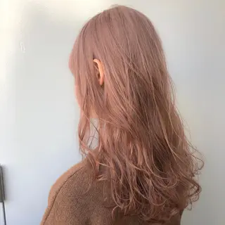 ロング 透明感♡グレージュ ♡ミルクティー♡のヘアスタイル