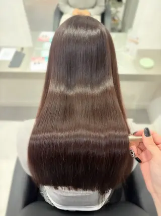 ロング 🫧縮毛矯正支持率 No.1 ほのか🫧のヘアスタイル