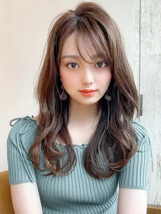 ロング カラー ☺︎ Naomiのヘアスタイル