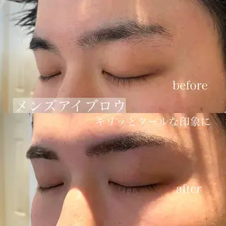 メンズ アイブロウ CASANE 大橋康智のヘアスタイル