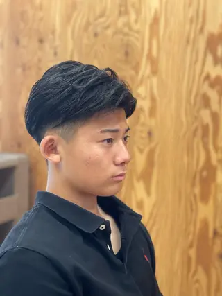 ショート メンズパーマ新発田駅 仲野博和のヘアスタイル
