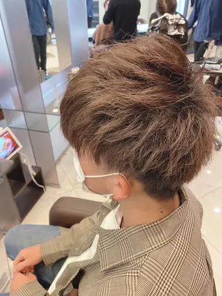 メンズ earth甲府昭和店 東 允のヘアスタイル