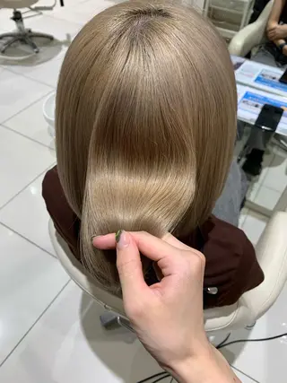 ショート 🪿透明感/艶カラー ﾜﾀﾅﾍﾞｱｵｲのヘアスタイル
