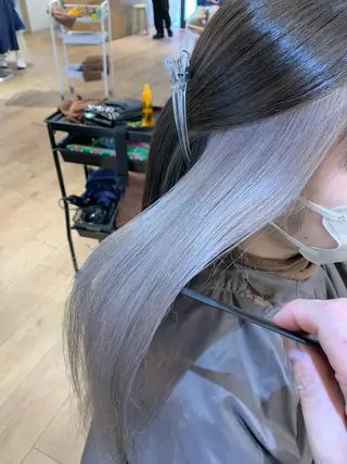 ロング ☆髪質改善特化☆ newi梅田 コウキのヘアスタイル