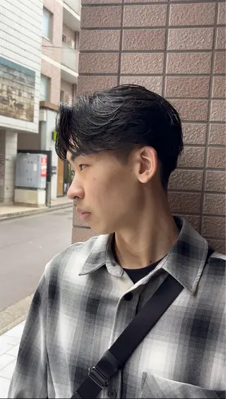ショート メンズ 行方 晴貴のヘアスタイル