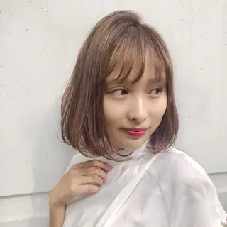 ショート カラー ヘアアレンジ KONOMI スタイリストのヘアスタイル