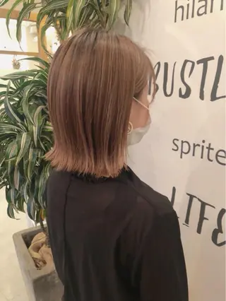 ショート カラー 髪質改善特化 谷口祐綺のヘアスタイル