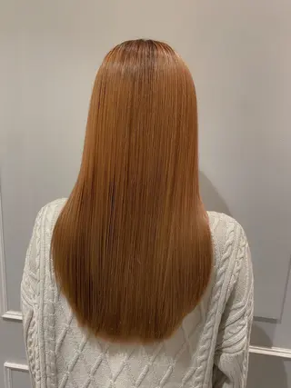 ロング 美髪矯正透明感カラー 江川 和輝のヘアスタイル