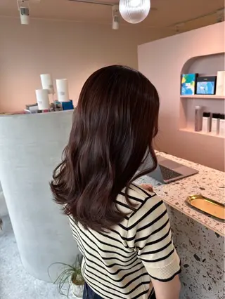 セミロング 工藤 慎伍のヘアスタイル