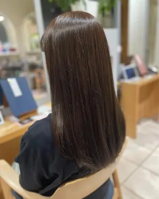 ロング カラー 萩原 琳之祐のヘアスタイル