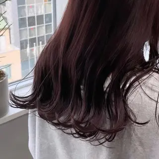 セミロング カラー Rui/博多/透明感 カラー/レイヤーのヘアスタイル