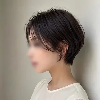 ショート 無料カットモデル 渋谷/ ユナのヘアスタイル