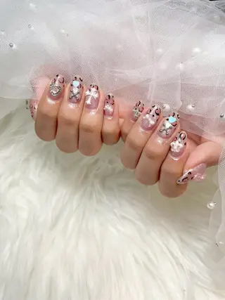 ネイル PEEKABOO 旧:momo京橋のネイルデザイン