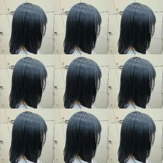 カラー ミディアム たき  あいみのヘアスタイル