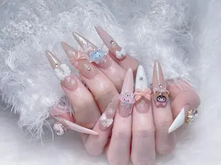 メンズ ネイル Bloom kabukiのネイルデザイン