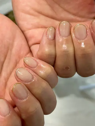 ネイル mellow:ｸﾙﾐ ﹡˖˟༝🎀˖˟ ༝のネイルデザイン