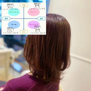 ショート カラー メンズ キッズ ✂︎ショート、ボブ、 レイヤー🩵YUMIのヘアスタイル