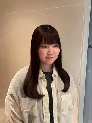 ロング 縮毛矯正/レイヤー 🌙児玉光瑠のヘアスタイル