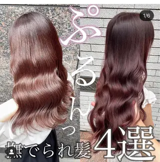 ロング 縮毛矯正/ 髪質改善/浅見拓哉のヘアスタイル