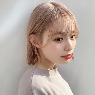 ミディアム カラー レイヤー専門家 ダブルカラー修のヘアスタイル