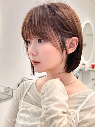 ショート 大人可愛いショート/ オシャレボブ田中大貴のヘアスタイル