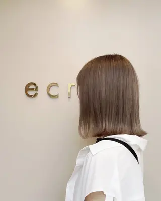 ミディアム カラー oma 🐇saeのヘアスタイル