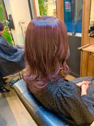 ミディアム 新越谷|全席個室| YASUOKAのヘアスタイル