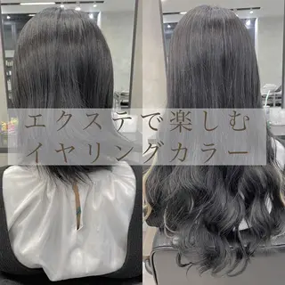 ロング カラー FAAM Tsuneのヘアスタイル